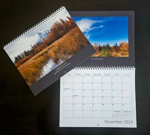 Picture of a Landscapes Calendar